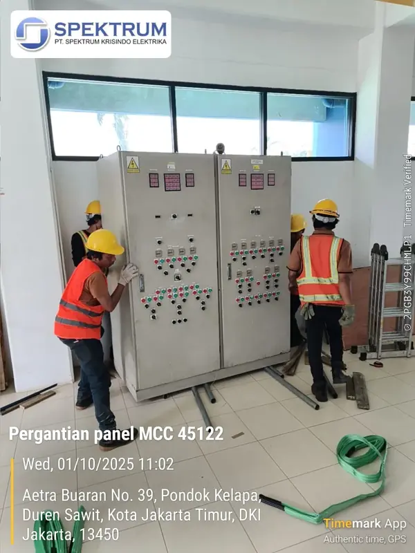 Control Panels, Buaran Water Treatment Plant