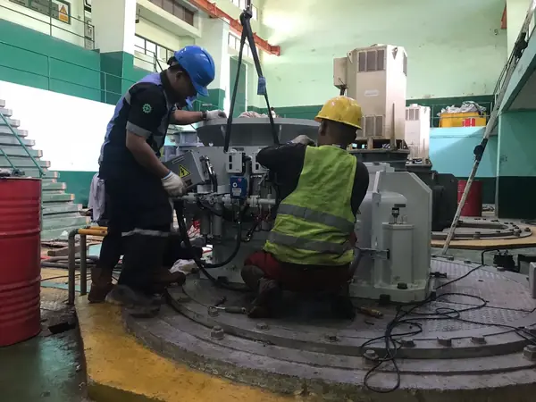 Gearbox replacement work for PETT No.1