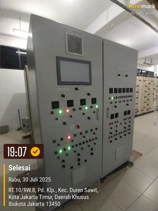 Control Panels, Buaran Water Treatment Plant