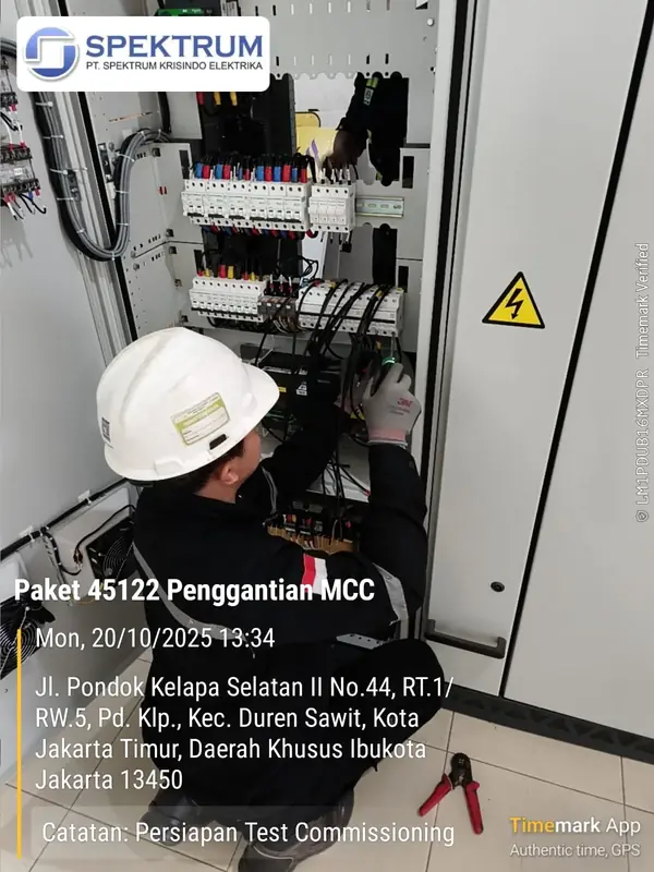 Control Panels, Buaran Water Treatment Plant