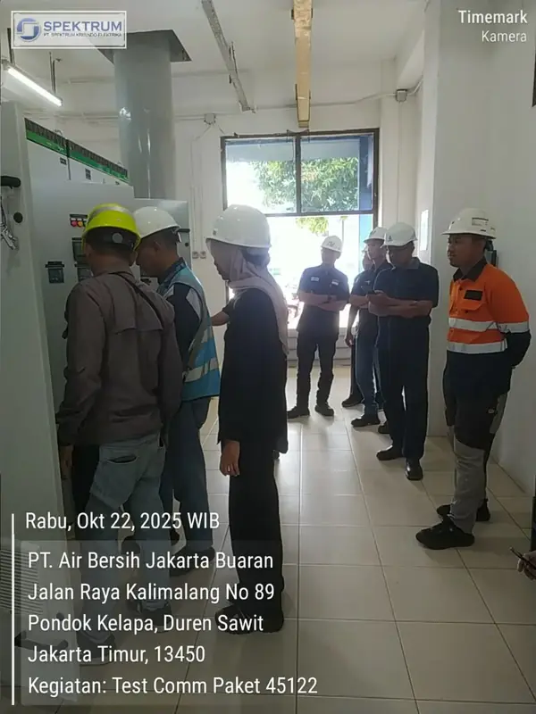 Test commissioning